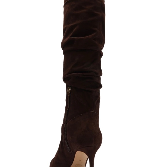 NWT- No Box- Schutz Ashlee Up Suede Boots 8.5 - Picture 3 of 11